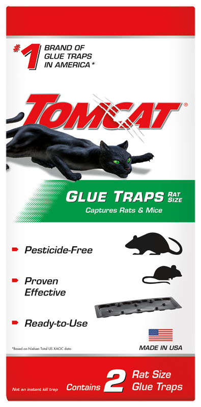 Tomcat® Glue Traps Rat Size (2 Traps)