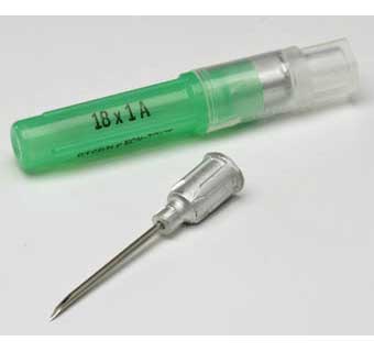 Animal Health International Needle 16GA X 3/4 in. Aluminum Hub Sherwood