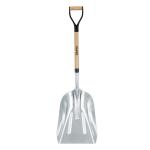 Truper Tru Pro Aluminum Scoop Hardwood Handle