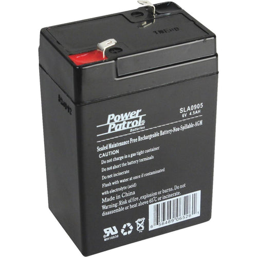 Interstate All Battery Power Patrol 6V 4.5A Security System Battery