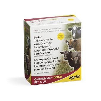 Zoetis Cattlemaster Gold FP 5+L5 5 Dose