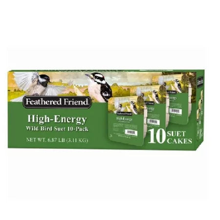 Feathered Friend High-Energy Wild Birds Suet Cake