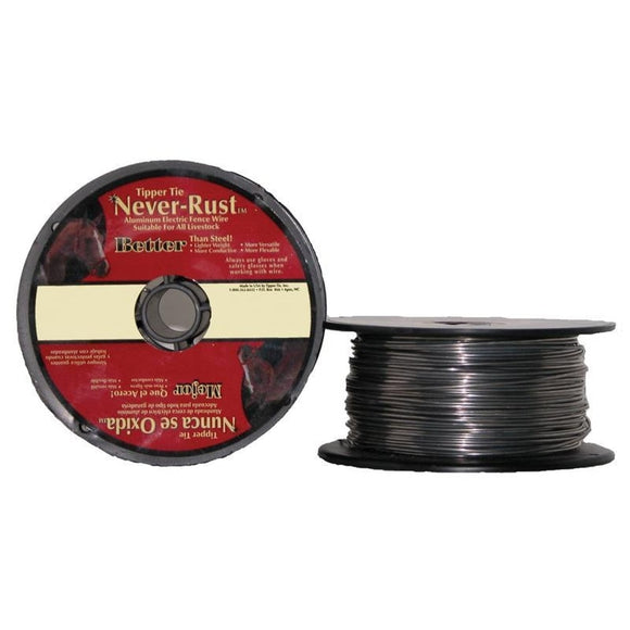 NEVER RUST ALUMINUM WIRE (16 GA X 164 FT, SILVER)