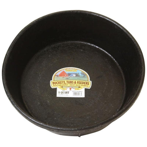 LITTLE GIANT RUBBER FEED PAN (4 QT)