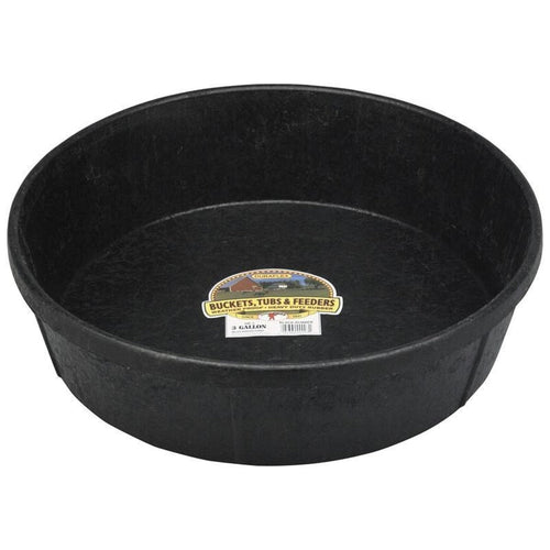 LITTLE GIANT RUBBER FEED PAN (4 QT)