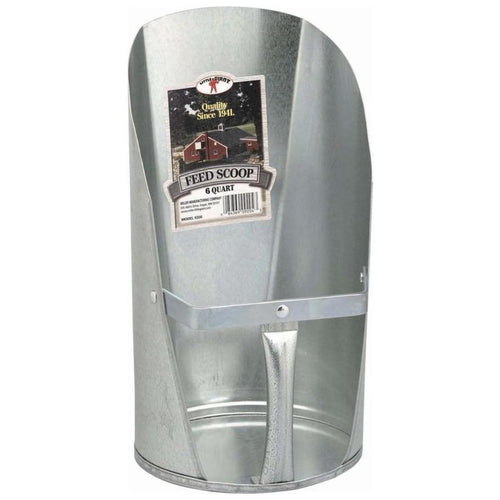 Little Giant Galvanized Feed Scoop (4 QT)