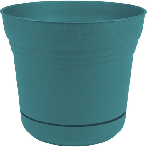 SATURN PLANTER (7 INCH, BERMUDA TEAL)